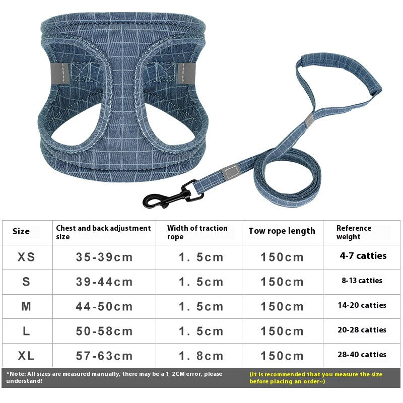 Chien Walking Rope Chien Leash Vest Style