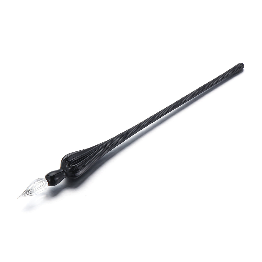 1 Pc 9 Couleurs Stylo de fontaine en verre Drip Vintage Dip Dipp