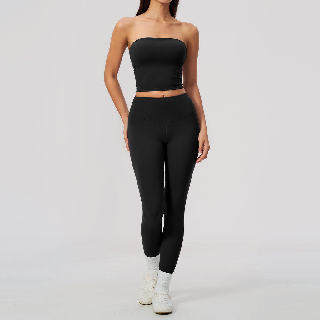 Ensemble de costumes de yoga sans bracelet de sport
