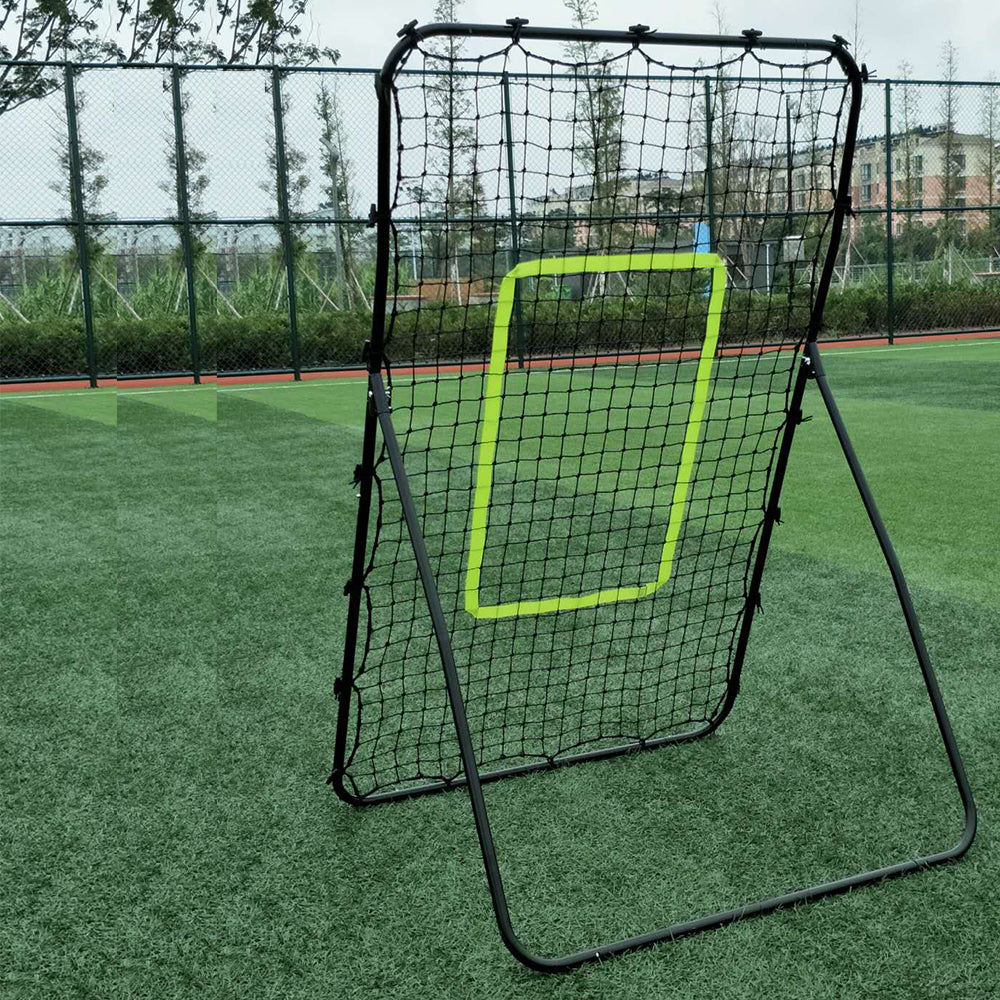 Steel Pipe Rebound Soccer Football But Noir