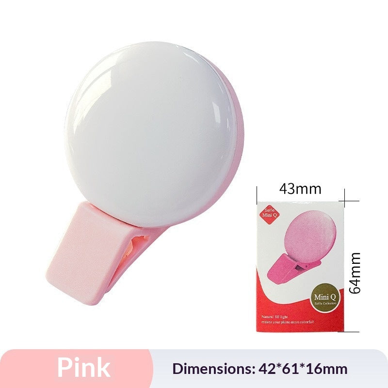Téléphone portable rechargeable SF02 Clip lumière beauté lumière