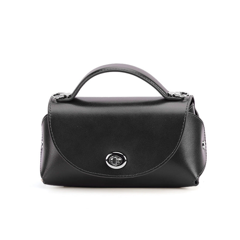 Retro-style Elégant cuir véritable et sac de corps croisé