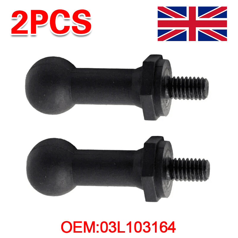 2 PCS Mounting Peg Bolt Cover FOR Skoda Audi VW CADY-MK3 1.6 2.0 TDI