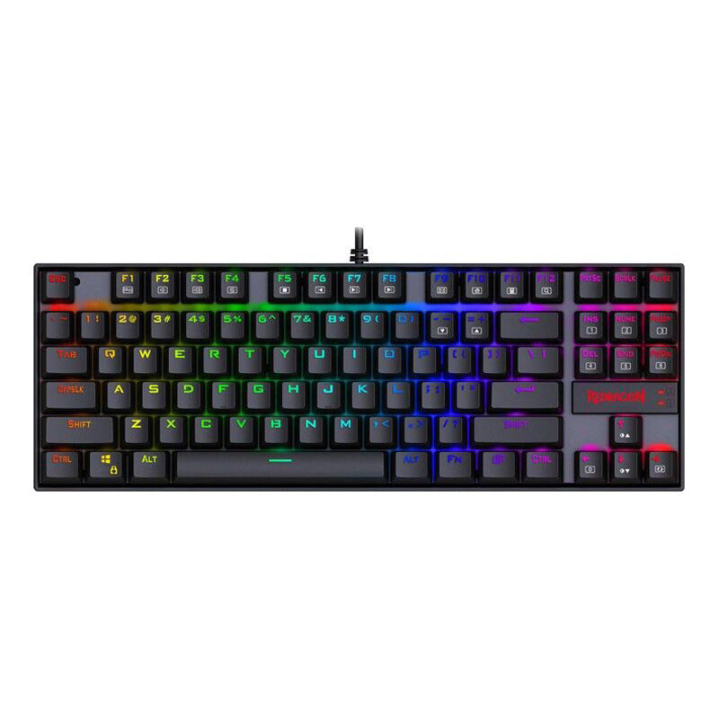 Monochrome Lumineux Câble mécanique E-sports jeu vert Axis clavier