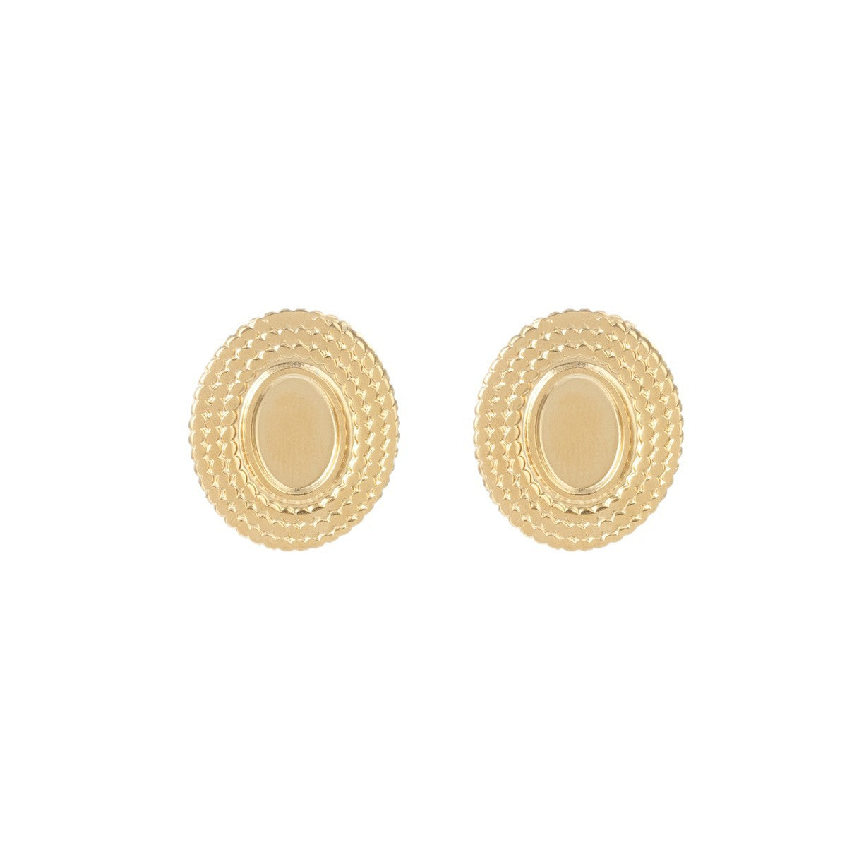 L'Europe et les États-Unis Boucles d'oreilles en acier titane Femme haute mode Personnalité Earri