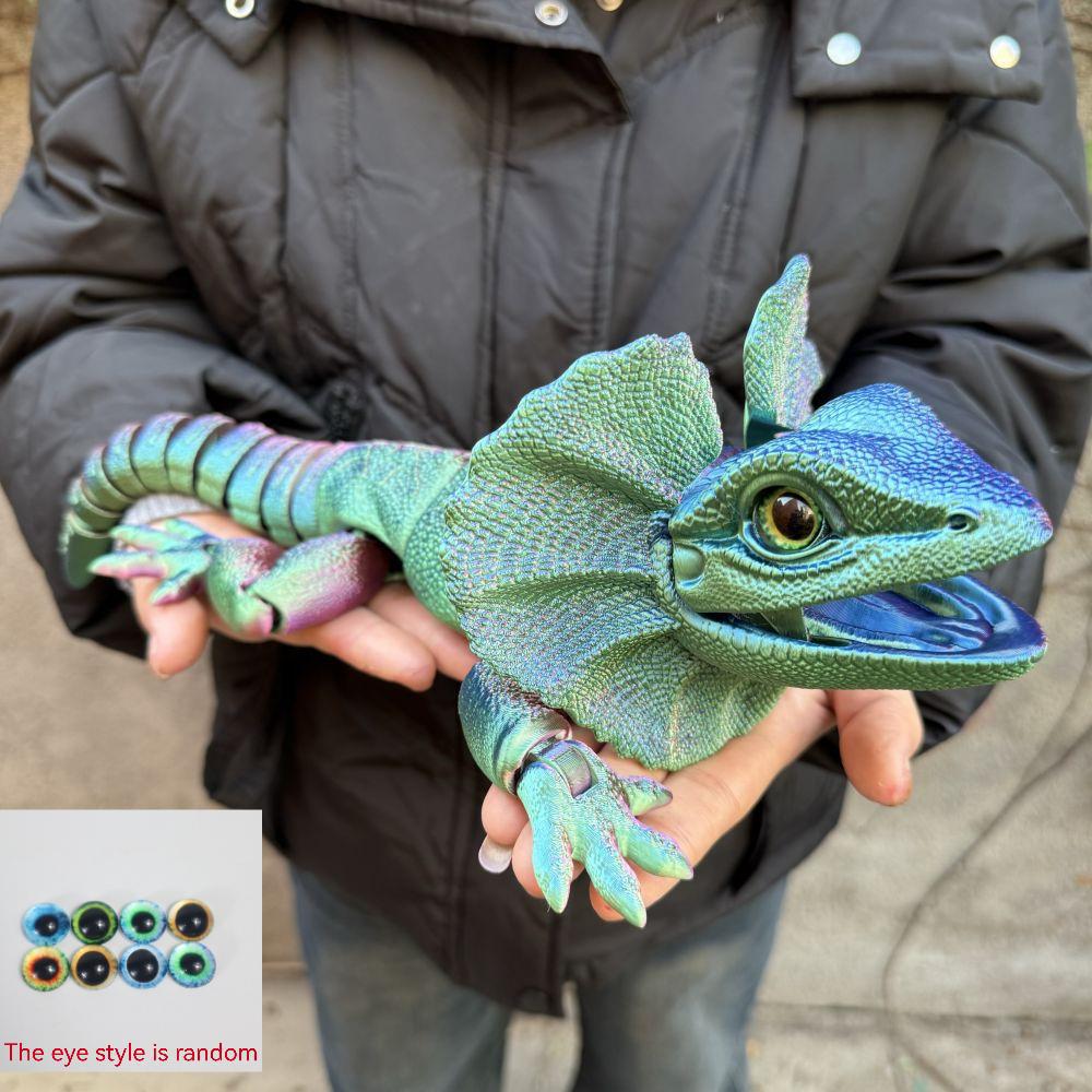 Modèle de caméléon animal de simulation imprimé en 3D