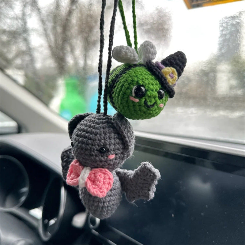 Pendentif de voiture pour animaux quirky à la main