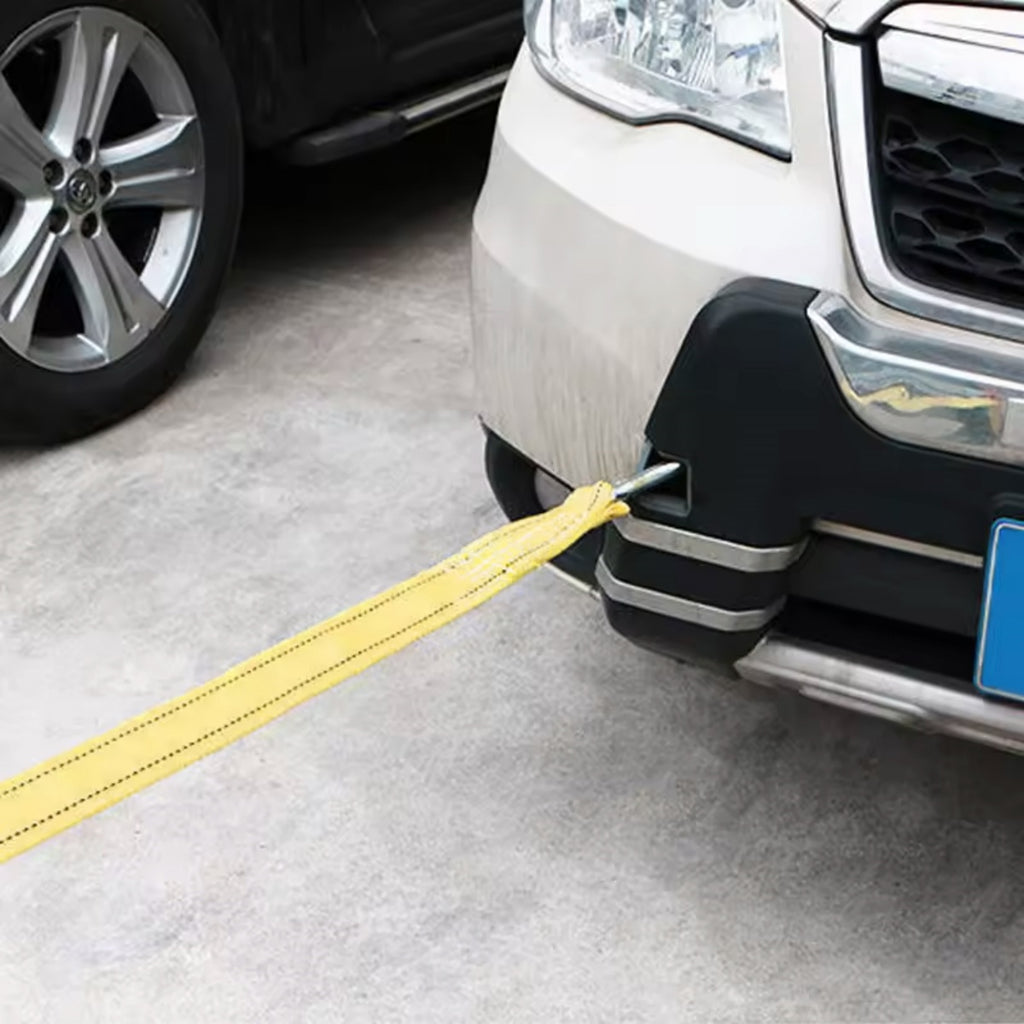 4M lourd de 3 tonnes de remorquage de câble de remorquage de voiture Pull-Rope Strap Crochets Van Road Récupération