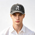 2pcs Guitar Black Casquette de baseball pour femmes Hommes