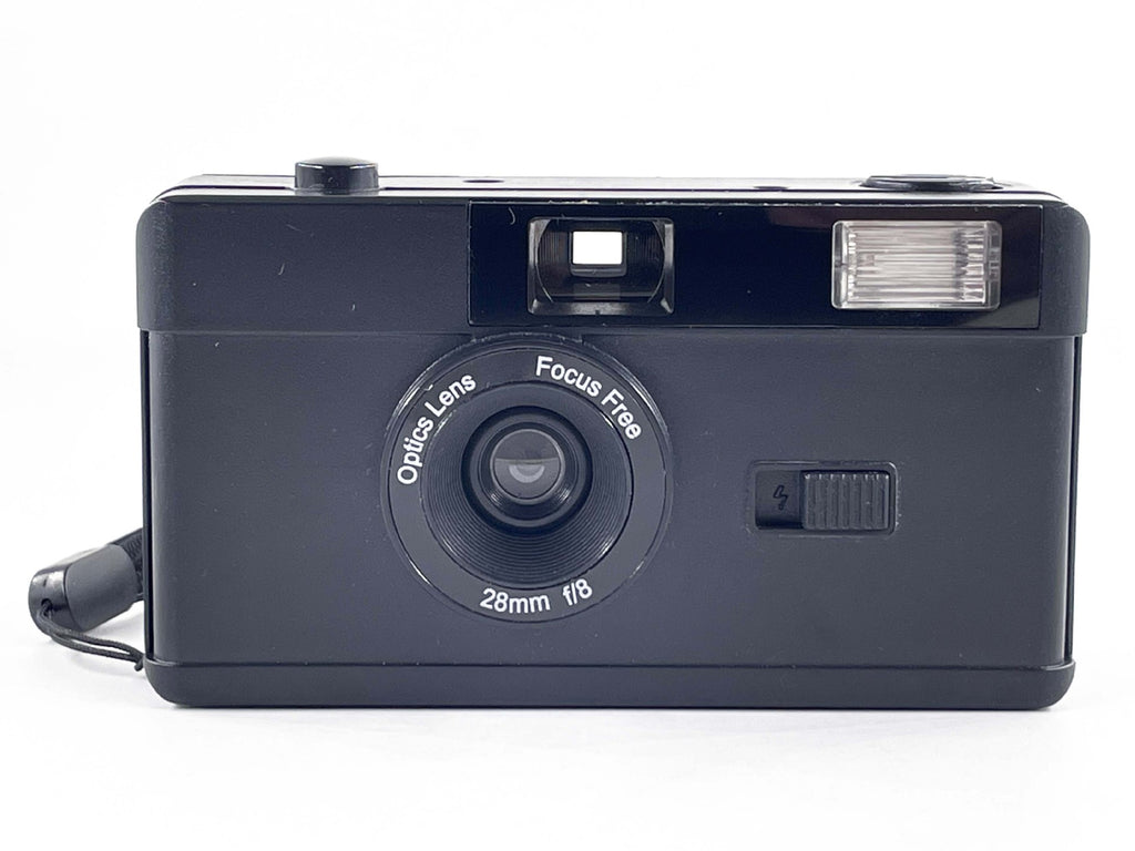 Retro 35MM Film Camera with Flashing Light