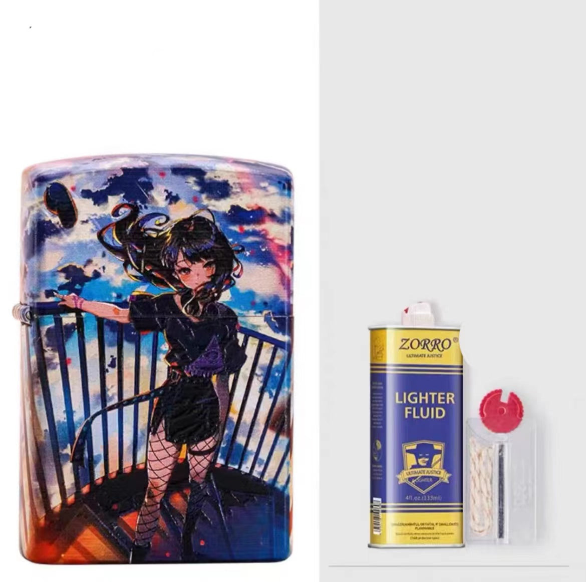 Kerosene Lighter Essence anti-vent Roue de broyage Élément secondaire Niveau d'apparence élevé
