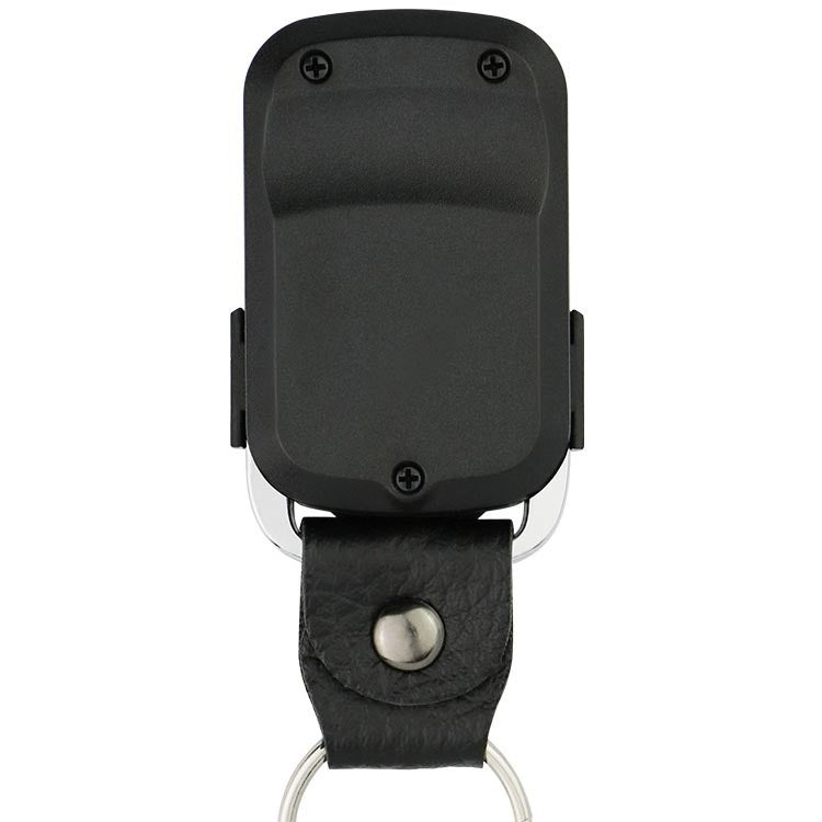 Metal Copy Leather Ring Télécommande Porte Garage Télécommande sans fil