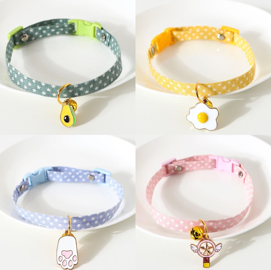 Collier de sécurité pour chien de chat, couleur confluent avocat