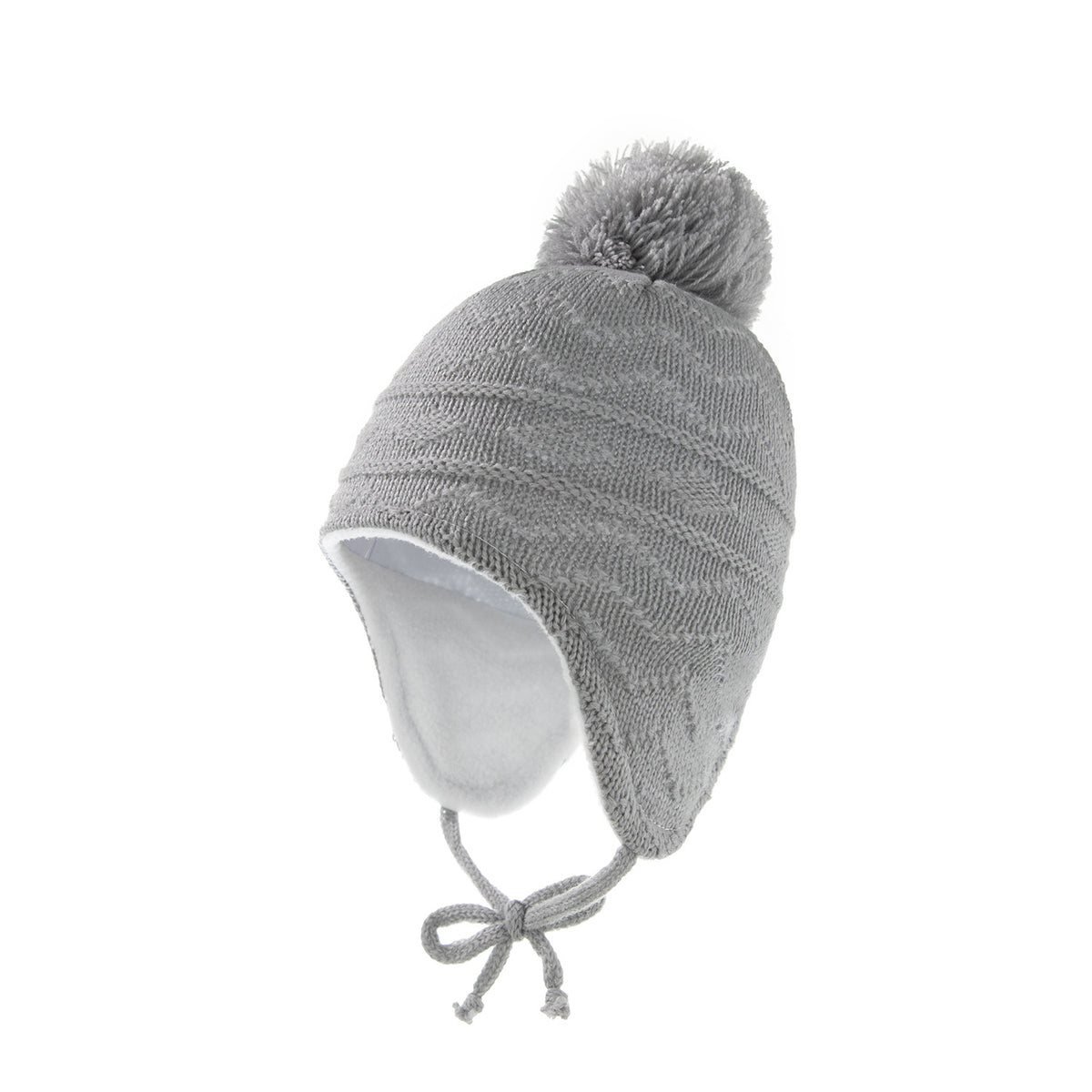Ensemble de gants de garde d'oreilles pour enfants en laine solide et chaude