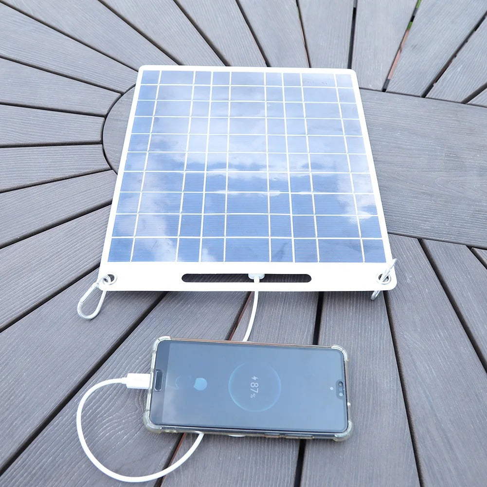 Polycrystalline solar panel with 5V output