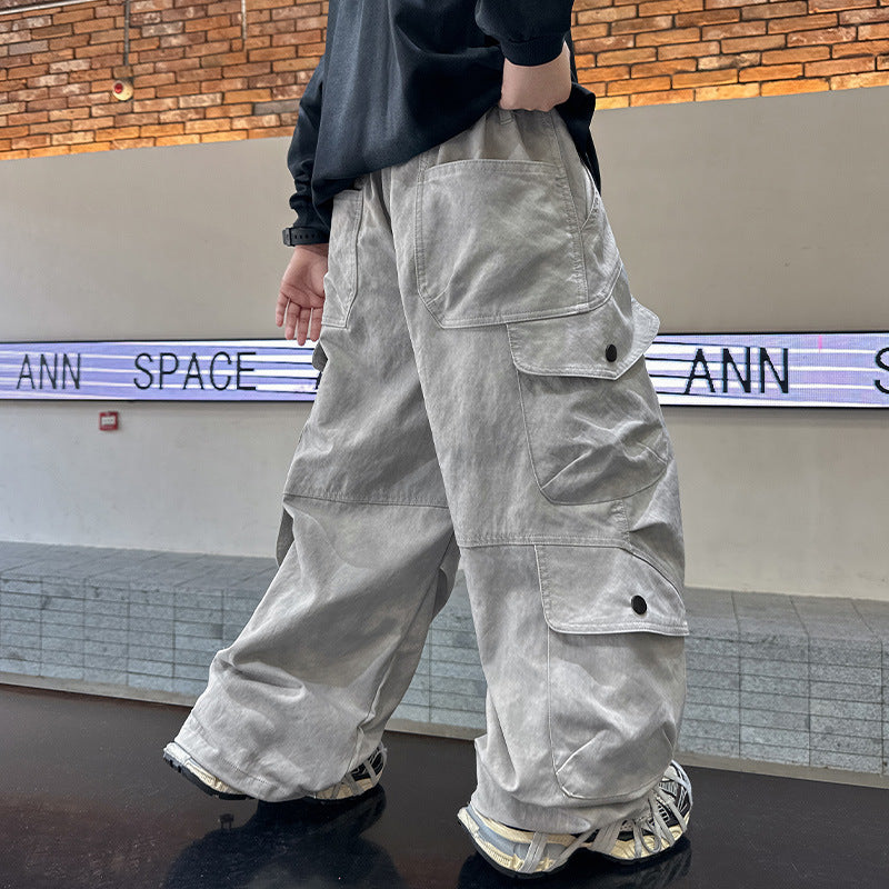 Garçons Printemps Vêtements Pantalons de fret tendance Handsome