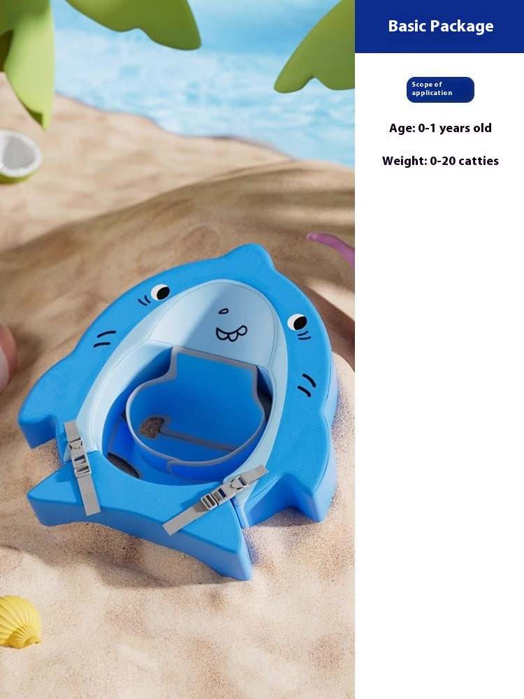 Cercle de natation d'oeufs couchés sous les bras