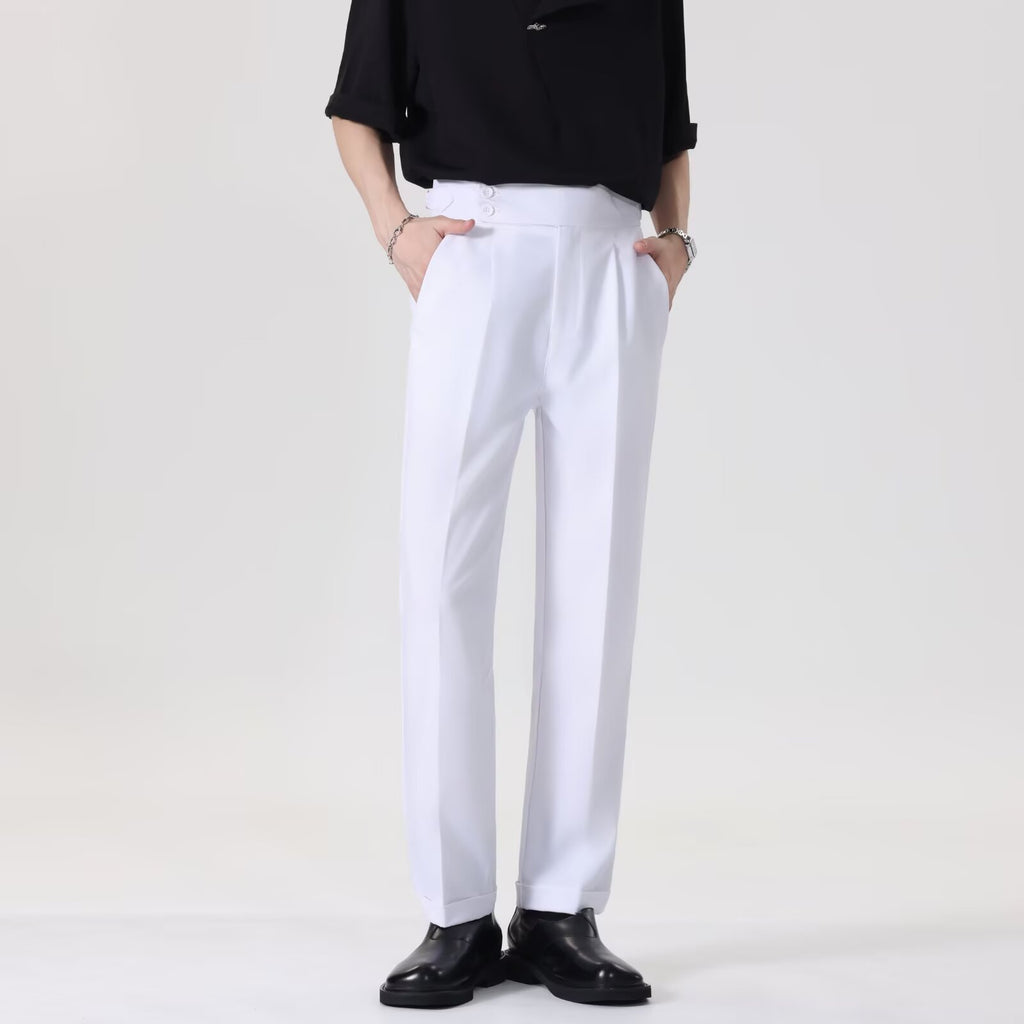 Pantalons de costume drapés Pantalons pour hommes
