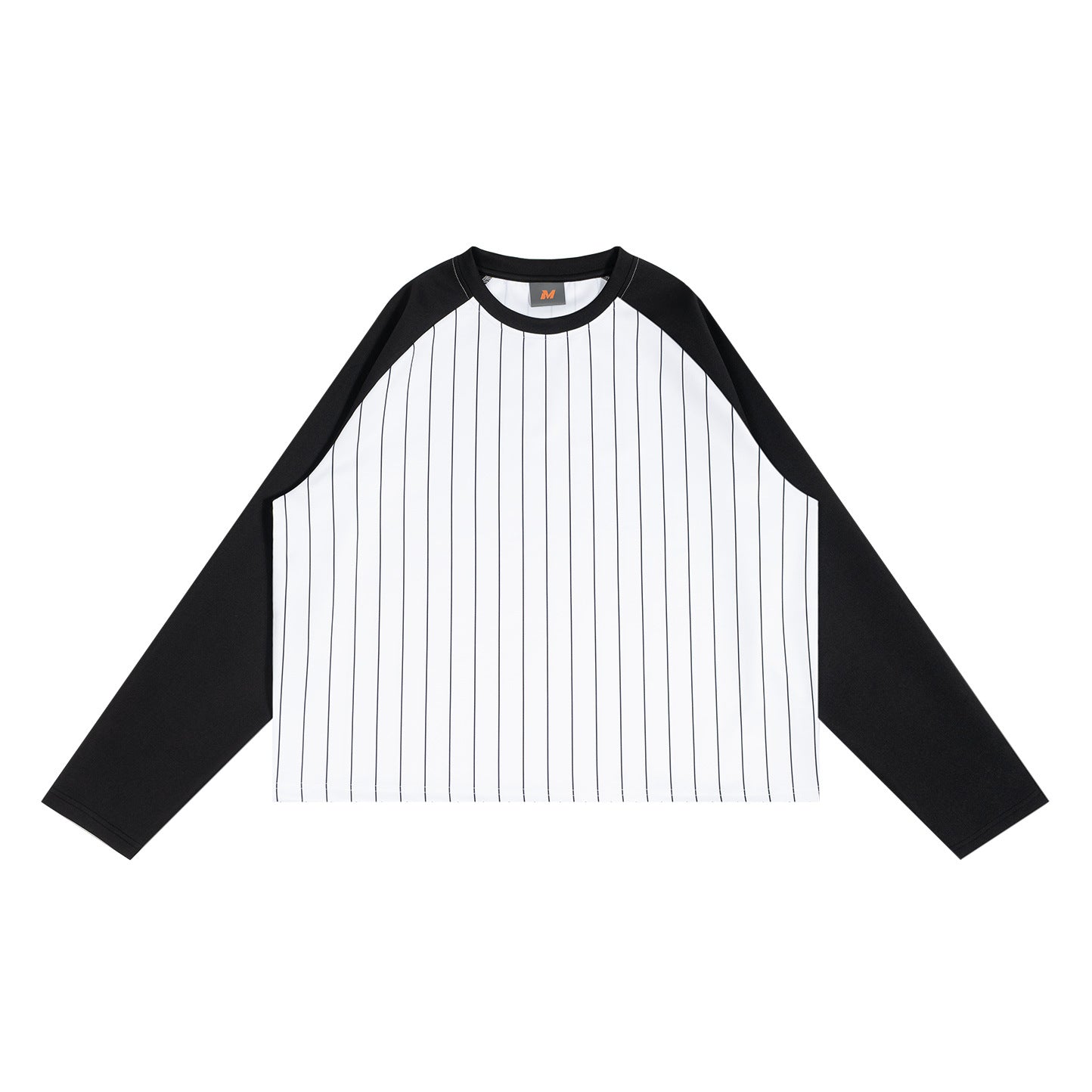 T-shirt casual à manches longues à manches courtes Raglan-Style pour hommes