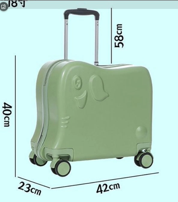 Mignons bagages en rouleaux de couleur candy pour les enfants