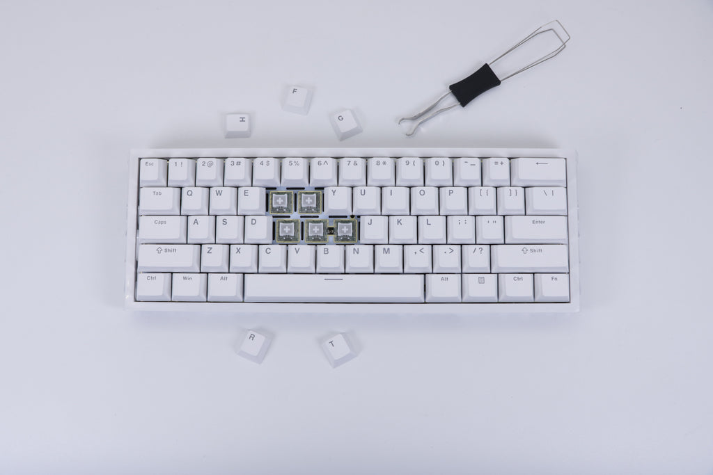 Clavier mécanique monomode creux NJ61