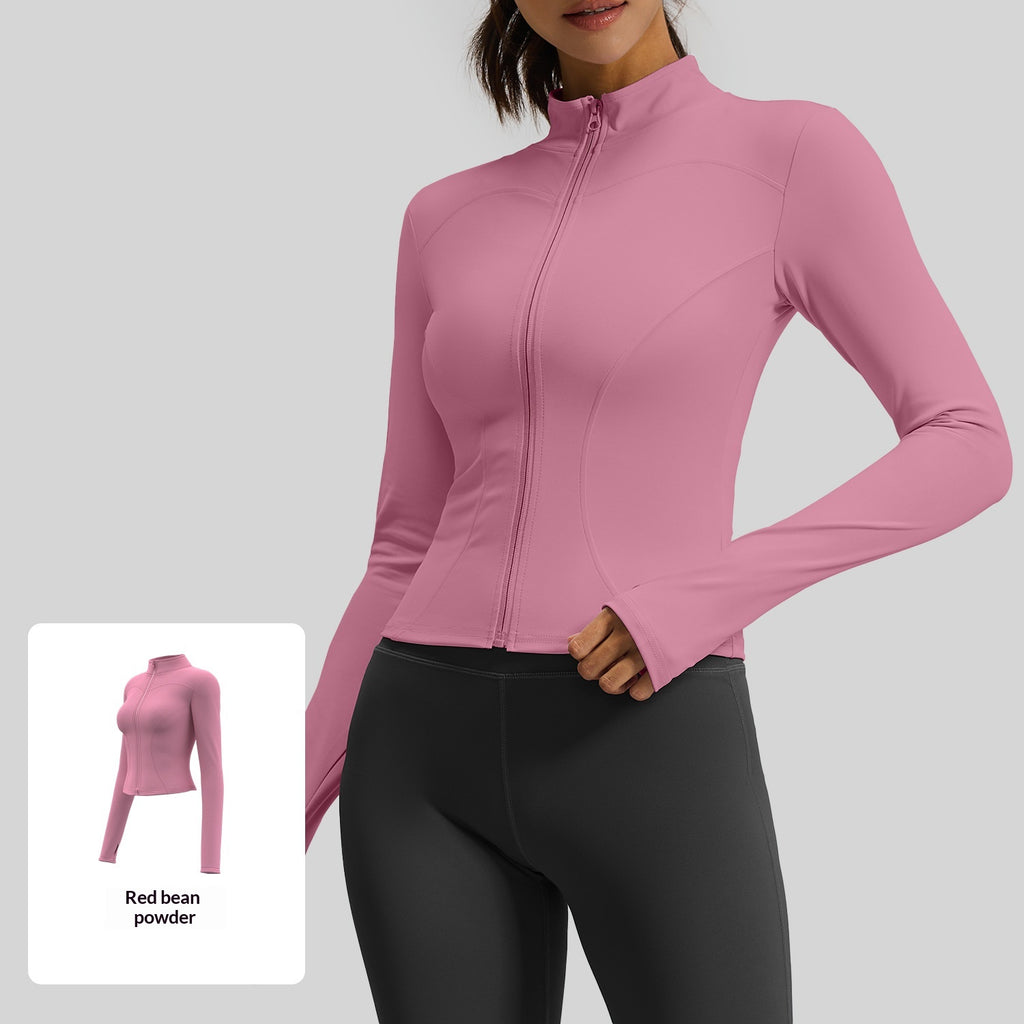 Top athlétique avec un Slimming Bare-feel pour courir et des entraînements