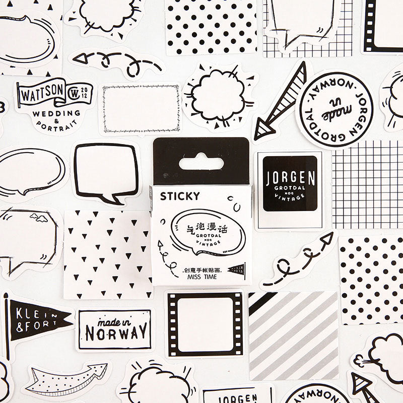 Creative Cartoon Journal pour enfants Source décorative Matériel Stickers Petit Pattern
