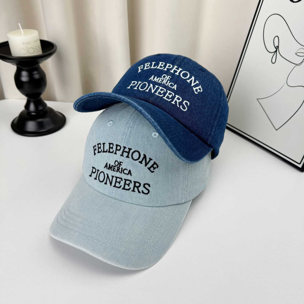 Chapeau de baseball de Denim polyvalent pour hommes