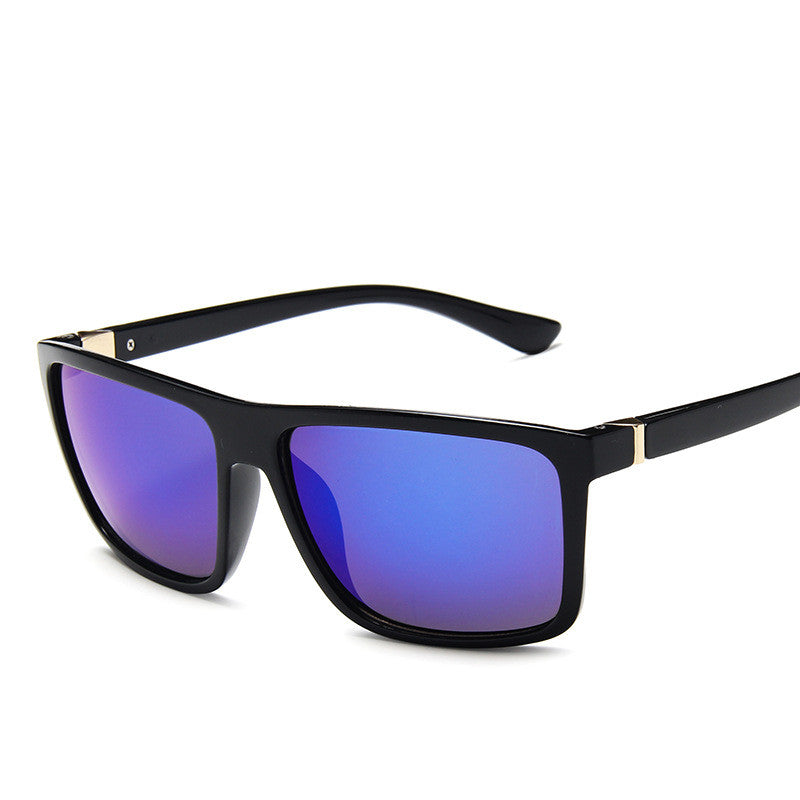 Lunettes de soleil carrées pour hommes de style Large Frame