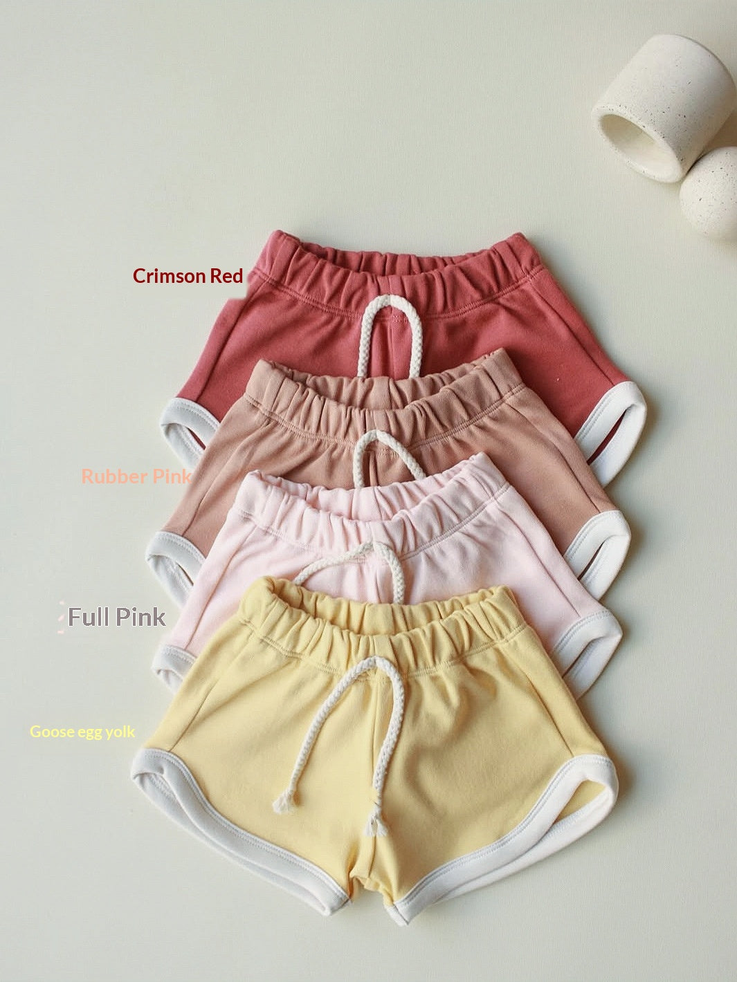 Bébé Summer Outfit Suspender Vest et shorts ensemble filles