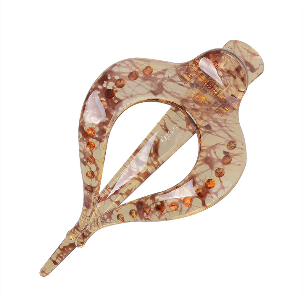 Shark Clip Sweet One Stroke à travers le coeur Duckbill Clip