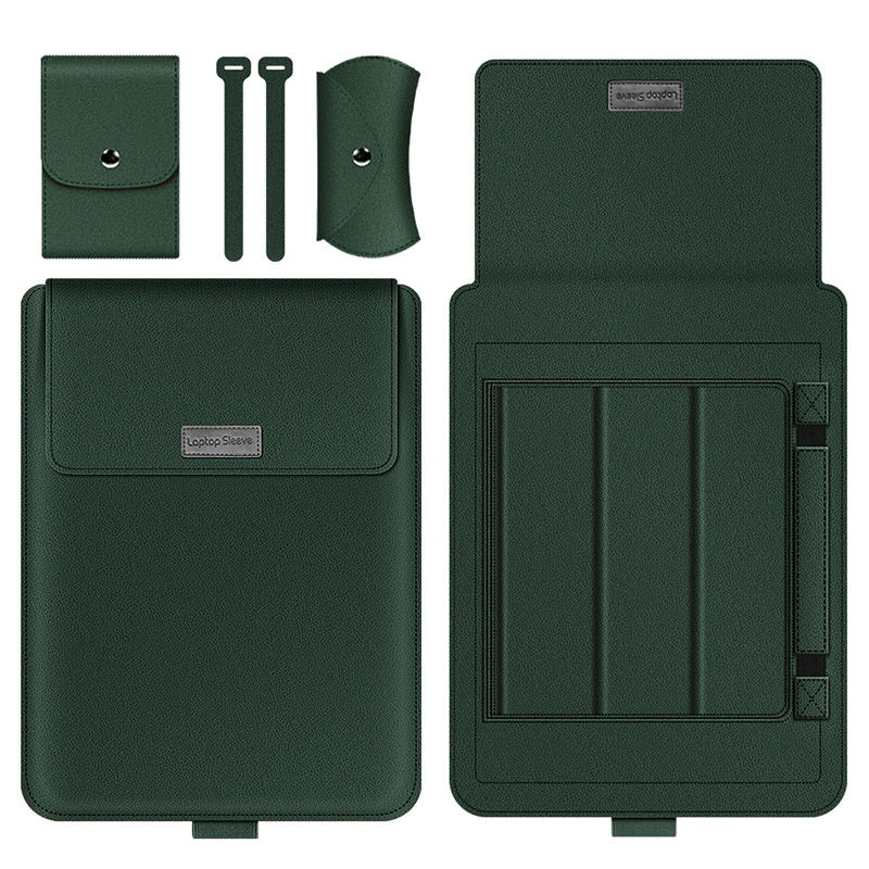 Housse de protection sac en cuir pour ordinateur portable