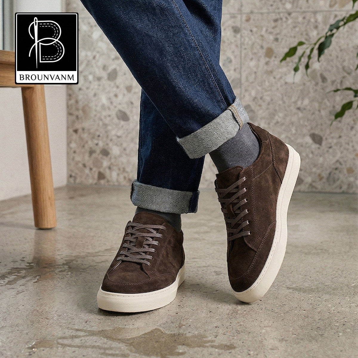 Chaussures de mode décontractées simples hommes