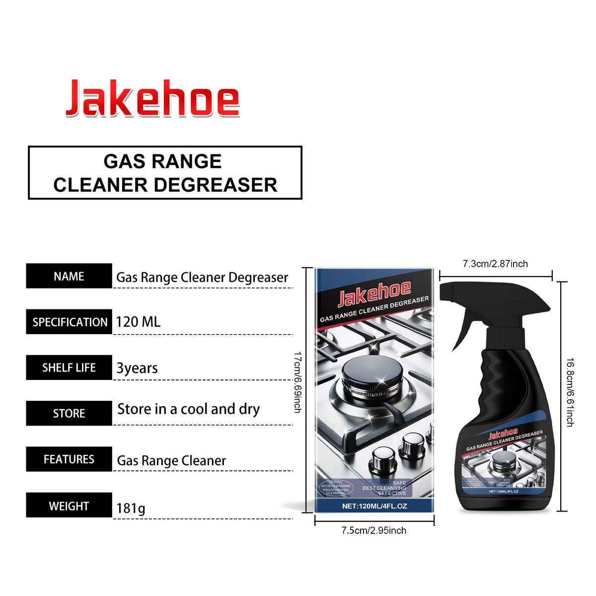 Vaporisateur à gaz JAKEHOE