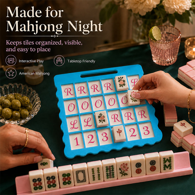1PC Mahjong Tile Placement Board