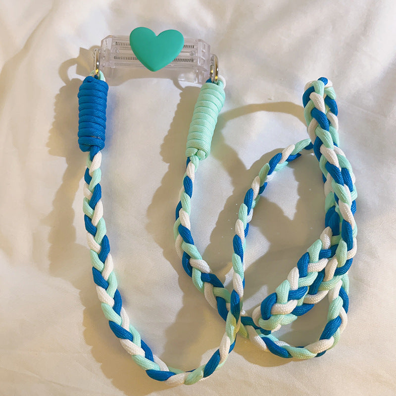 Beau look Small Love Back Splint Mobile Phone Lanyard Universal