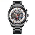 Montre de mode à six mains Quartz pour hommes