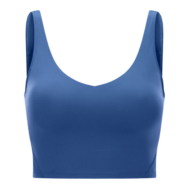 Soutien-gorge de sport de style Vest pour femmes