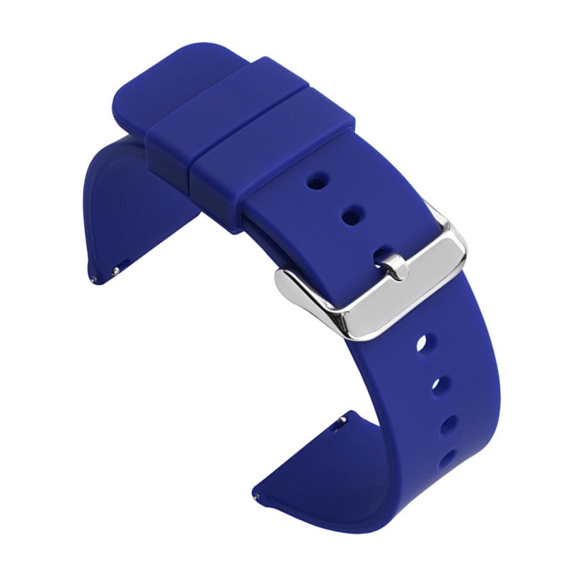 Bracelet de montre intelligent étanche en silicone multicolore