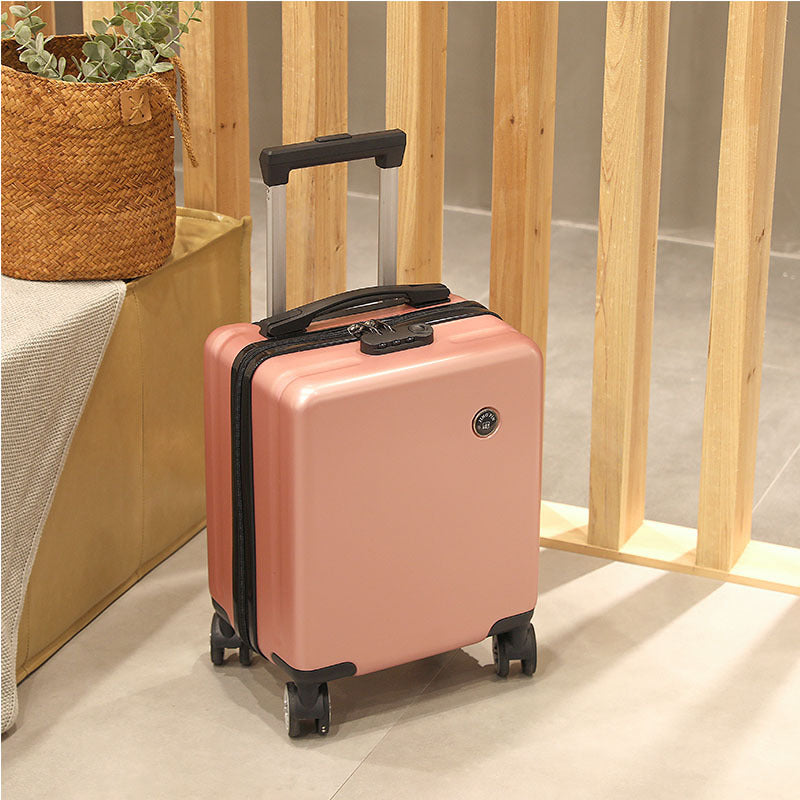 Boitier de trolley de 18 pouces Imprimé modèle bagage petites valises pour enfants