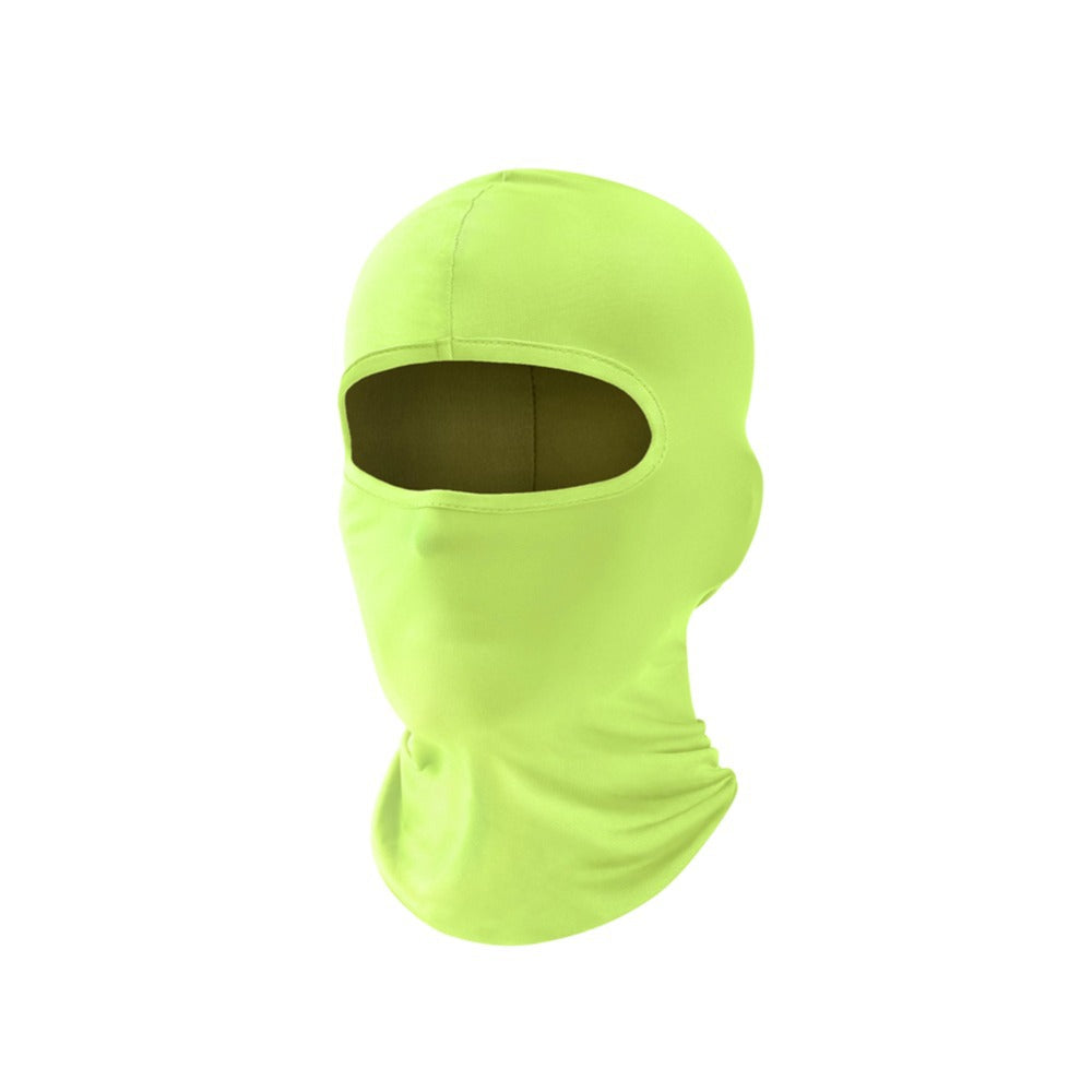 Sports de plein air Ice-Silk Sun-Protective Balaclava pour les hommes et les femmes
