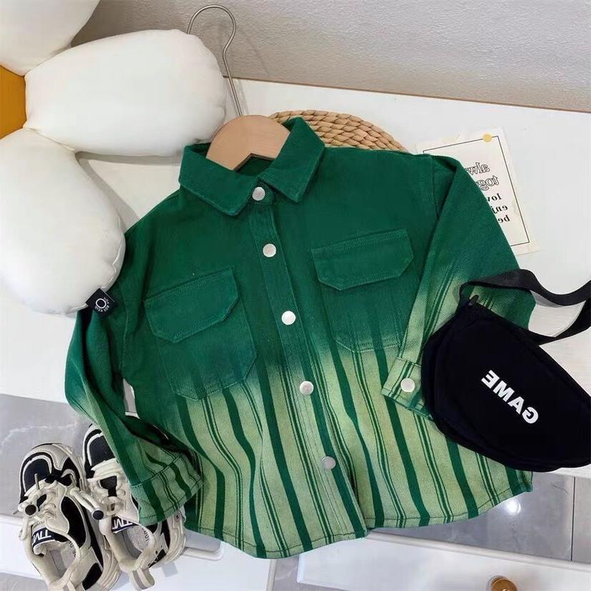 Veste de denim de printemps pour garçon mode et personnalisée