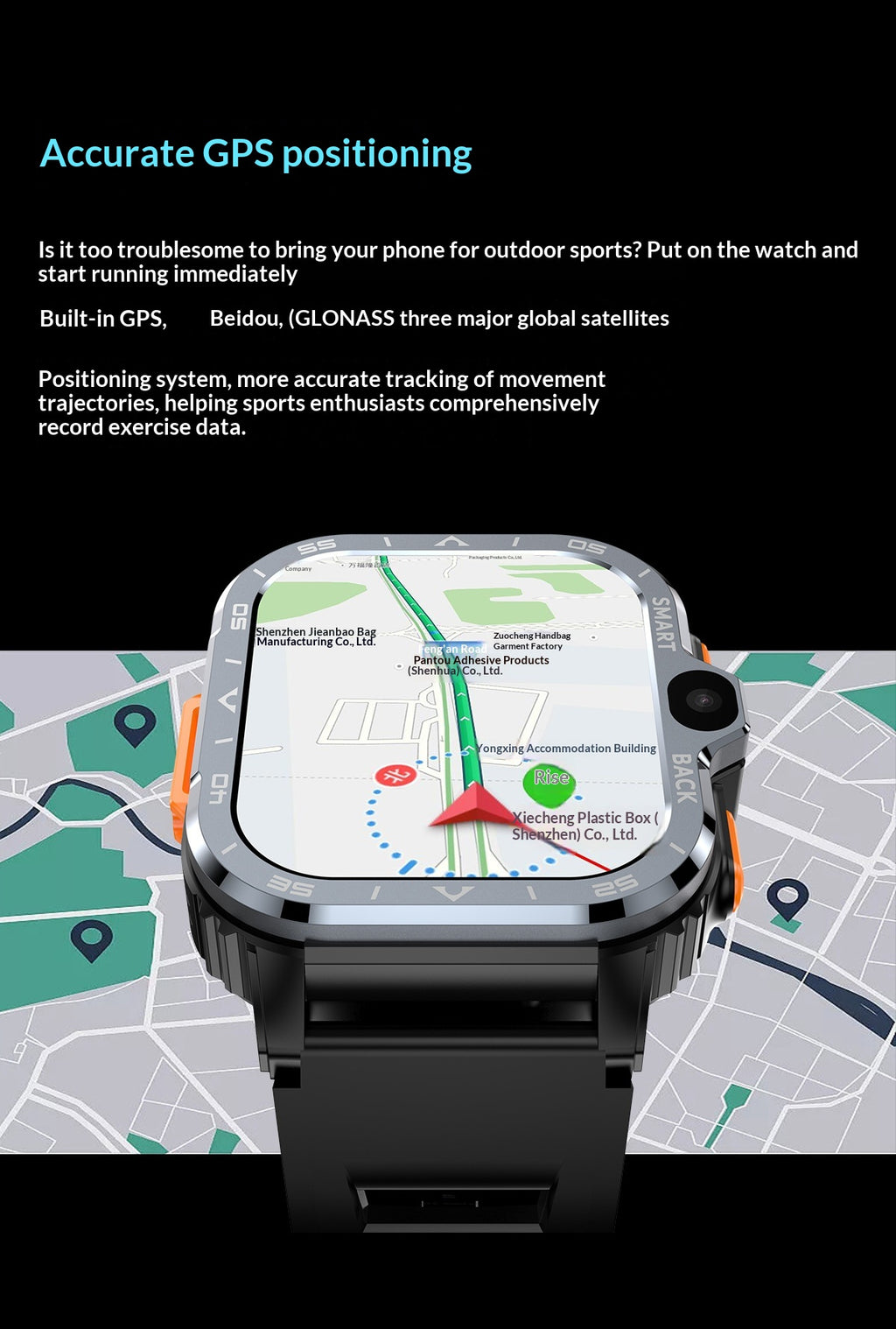 Smart Watch WIFI Téléphone avec caméra