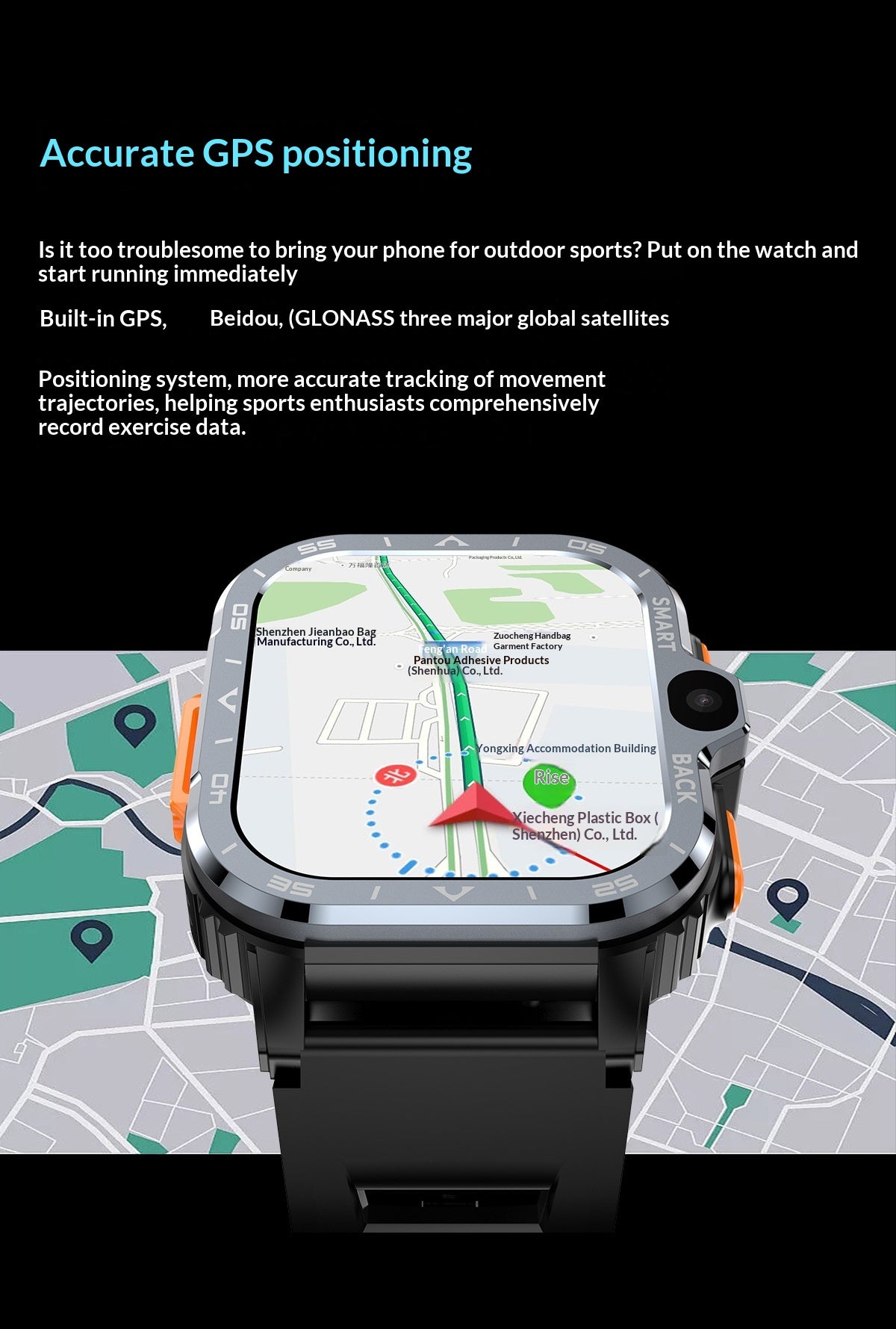 Smart Watch WIFI Téléphone avec caméra