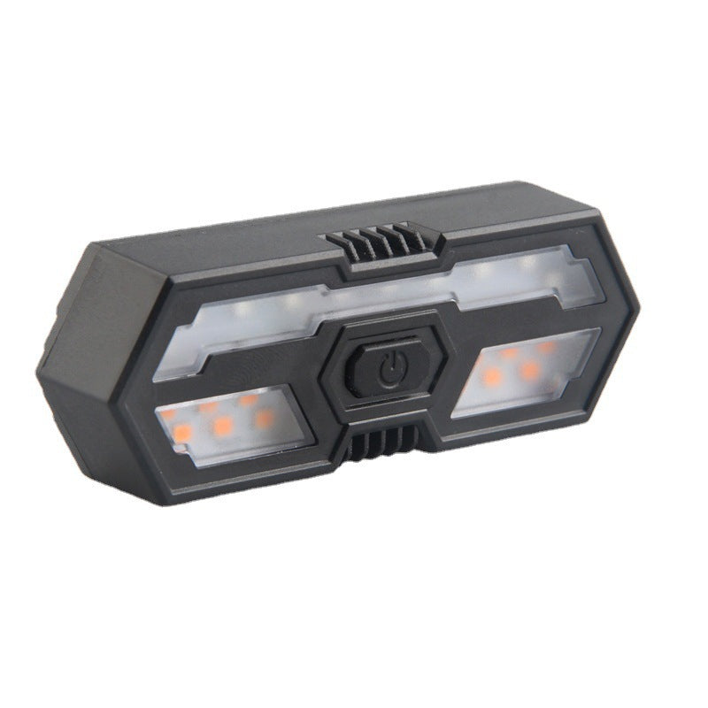 Remote Control Steering Tail Light Charge USB Imperméable Highlight avec avertissement Horn