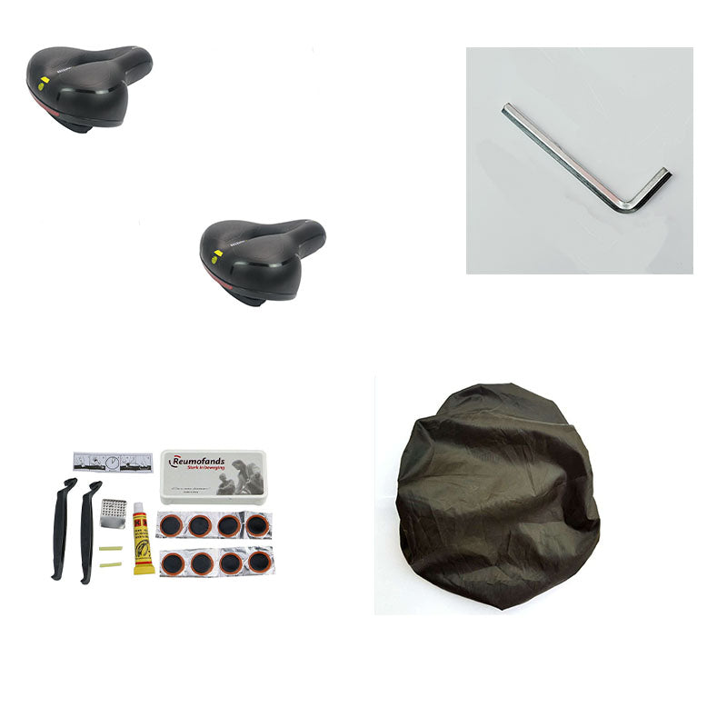 Coussin de vélo épaissi Soft Silicone Saddle Équipement de vélo Accessoires