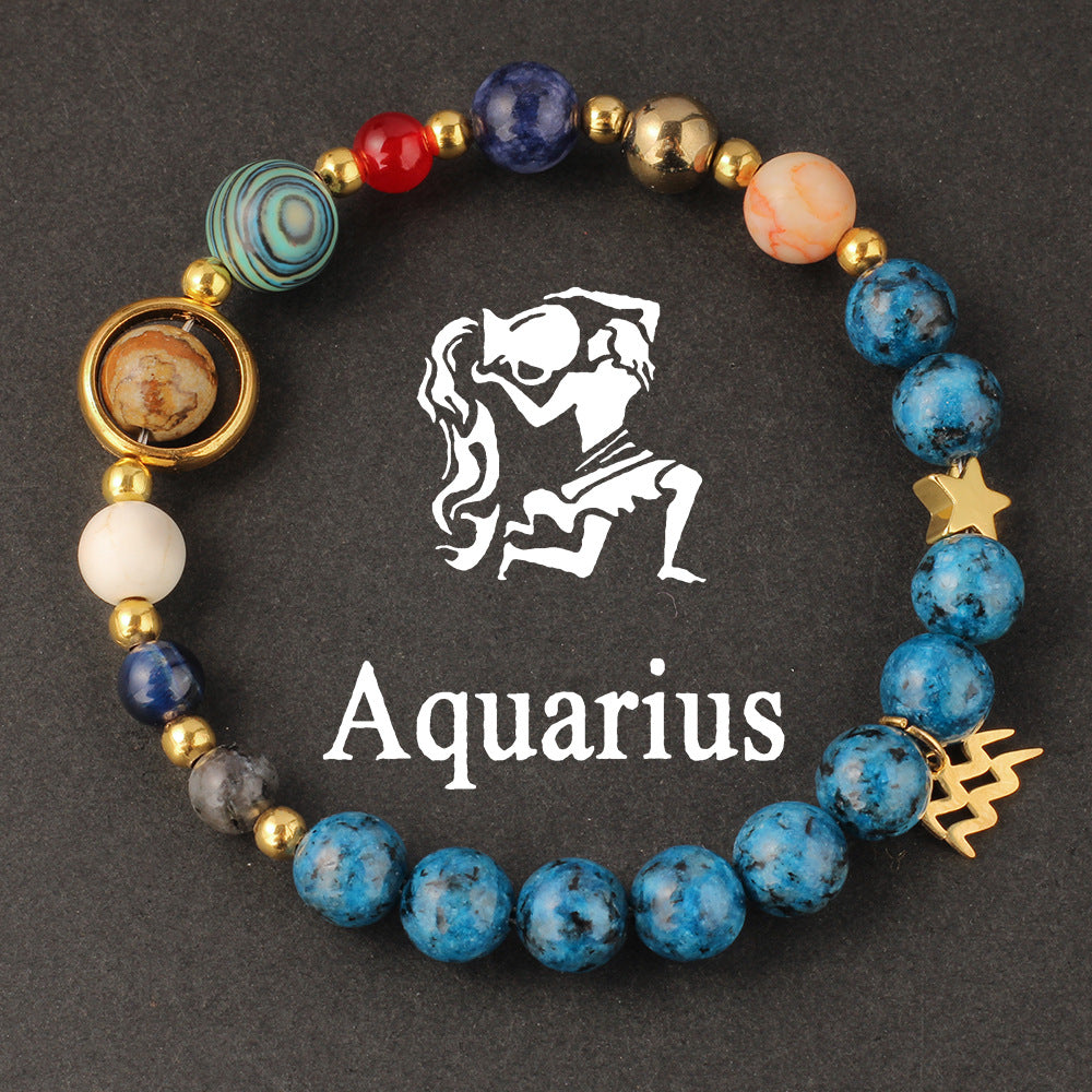 Usine de commerce extérieur Douze signes zodiaques Bracelets