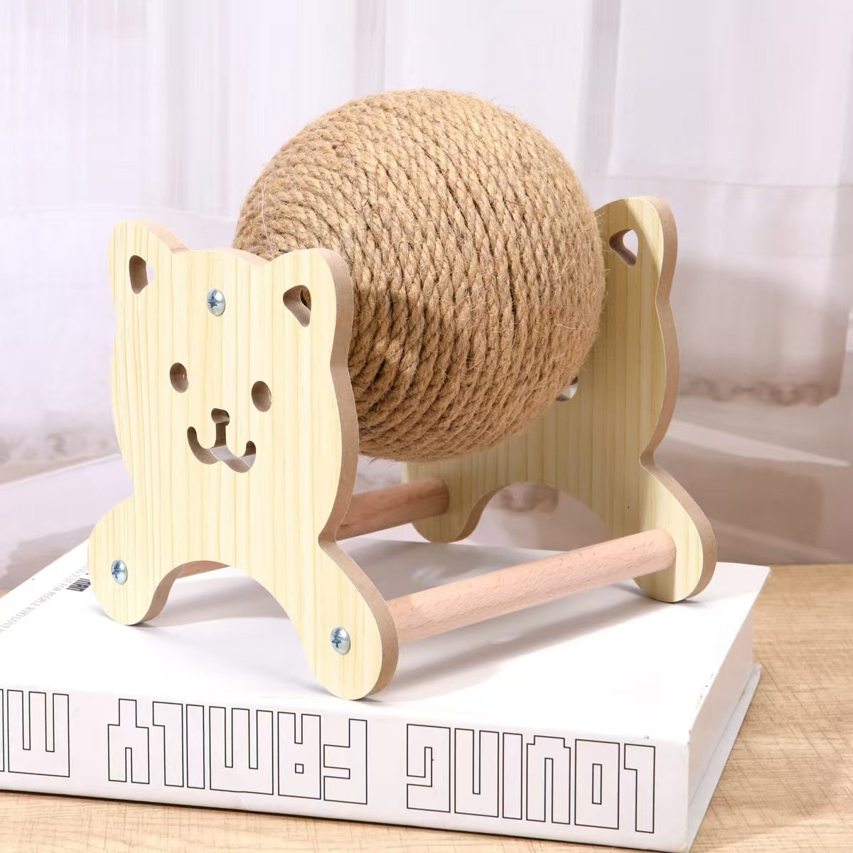 Jouet pour animaux de compagnie innovant résistant à l'usure verticale de chat