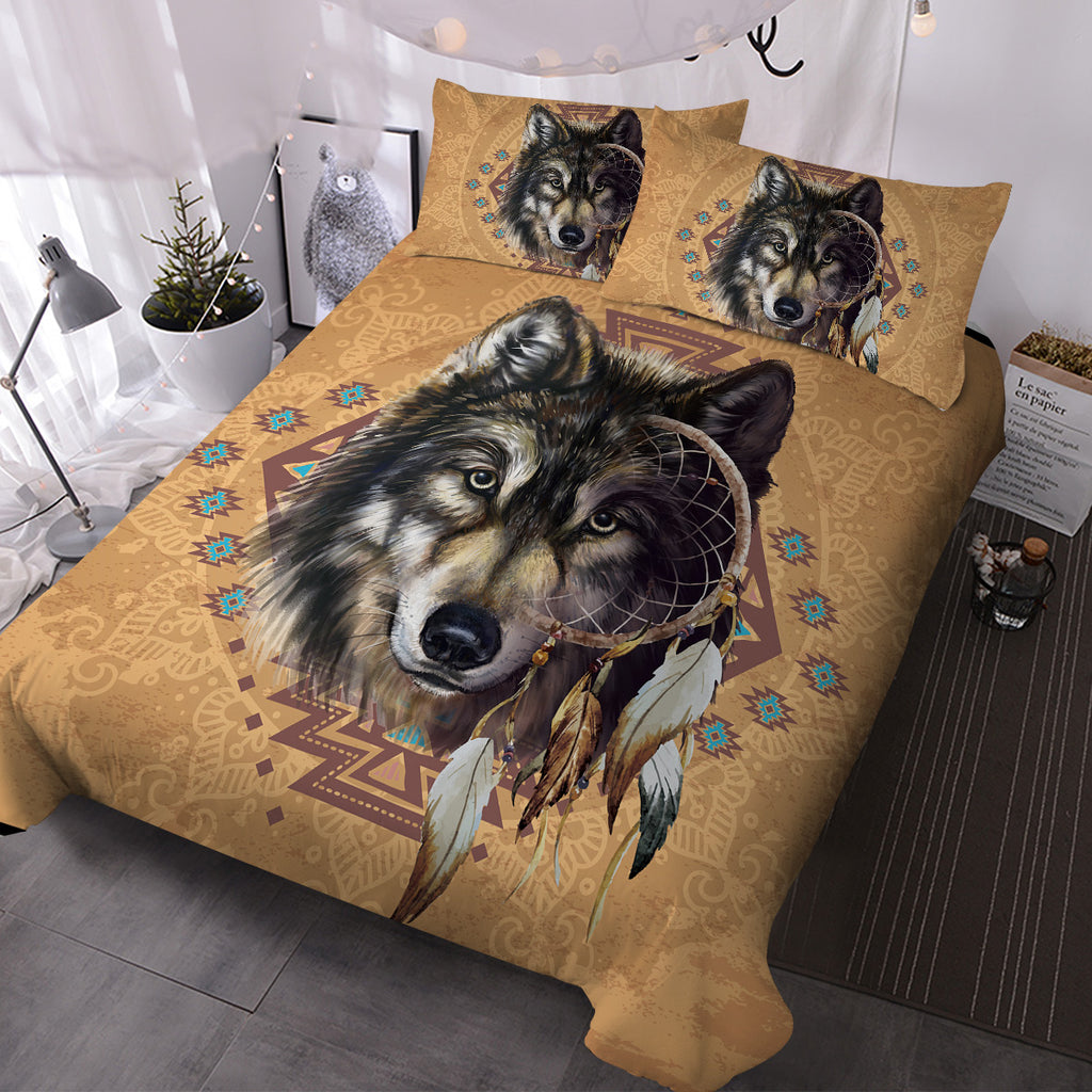 Ensemble de lits de loups