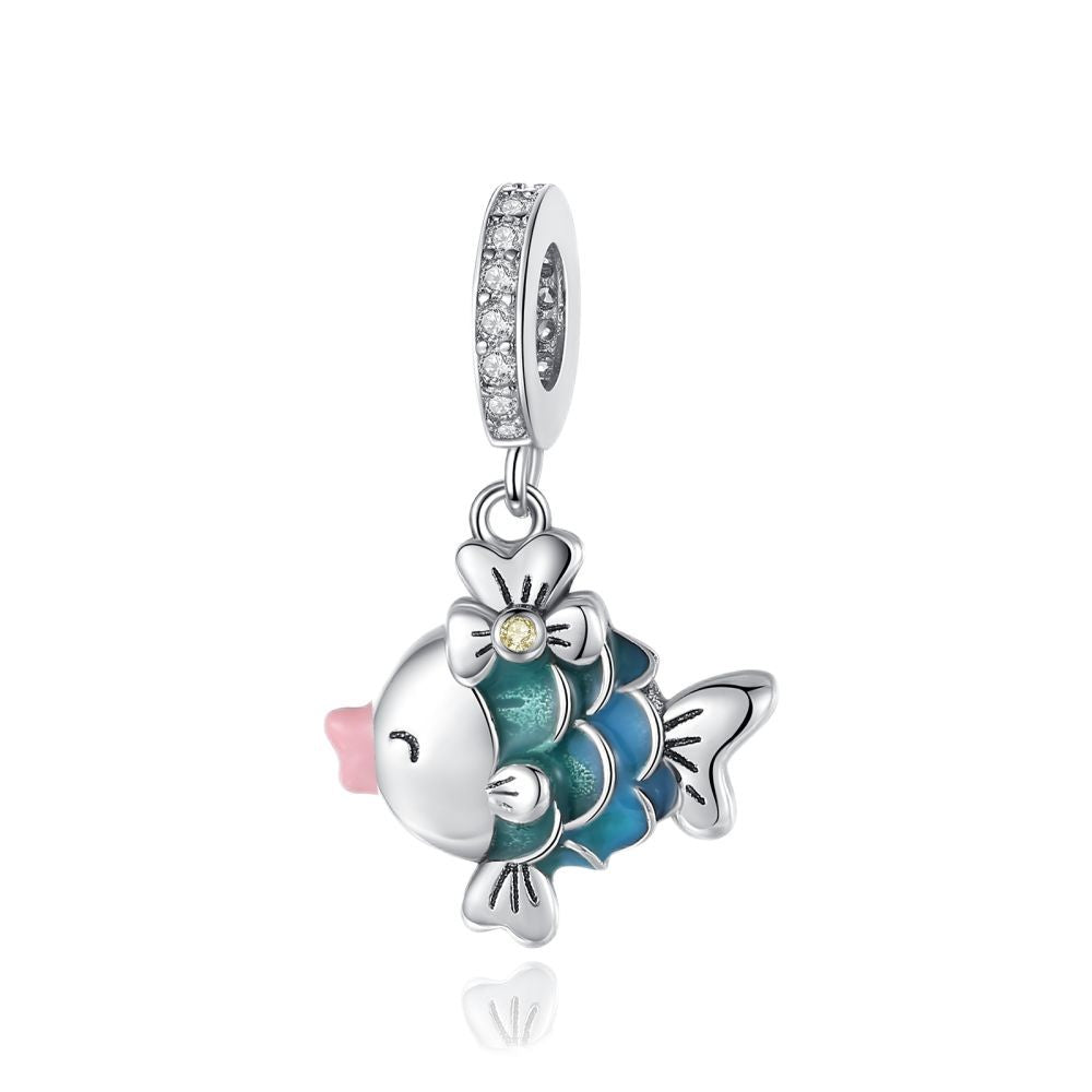 Bracelet de paon en argent plaqué cuivre personnalisé avec brins de perles